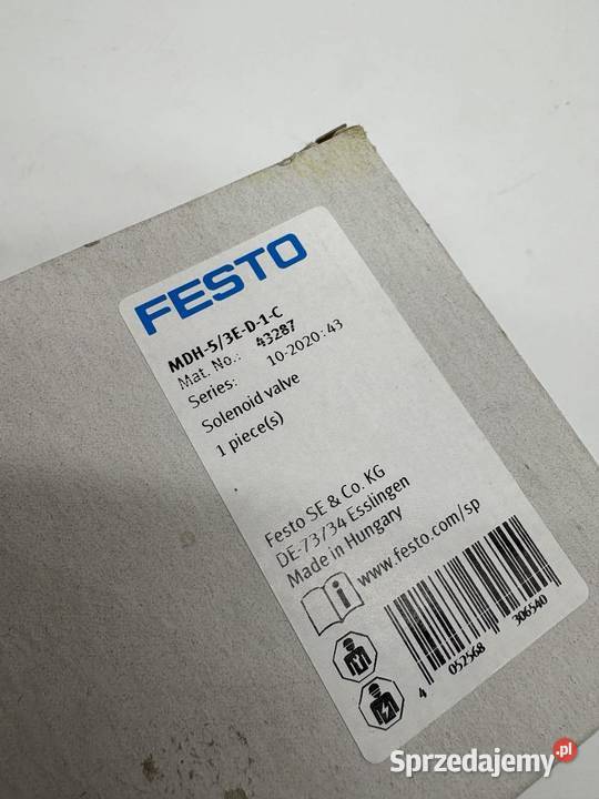 Festo MDH53ED1C 43287 Elektrozawór Warszawa