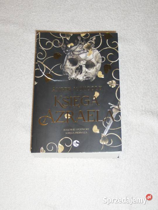 Amber V Nicole Księga Azraela Nowa Uszkodzona miękka Łódź