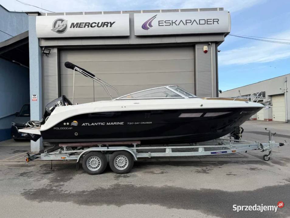 ŁÓDŹ MOTOROWA ATLANTIC MARINE 720 z silnikiem mazowieckie Płock sprzedam