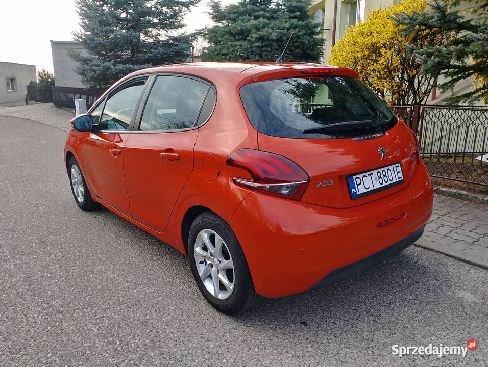 Sprzedam Peugeot 208 Zarejestrowany Czarnków