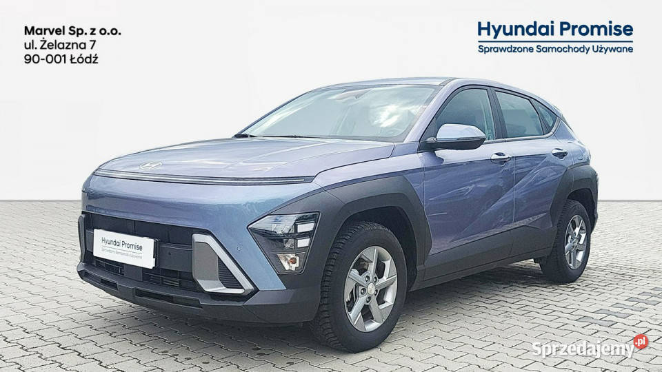 Hyundai Kona 10 Tgdi salon wersja Smart II 2023 czujnik zmierzchu Bełchatów sprzedam