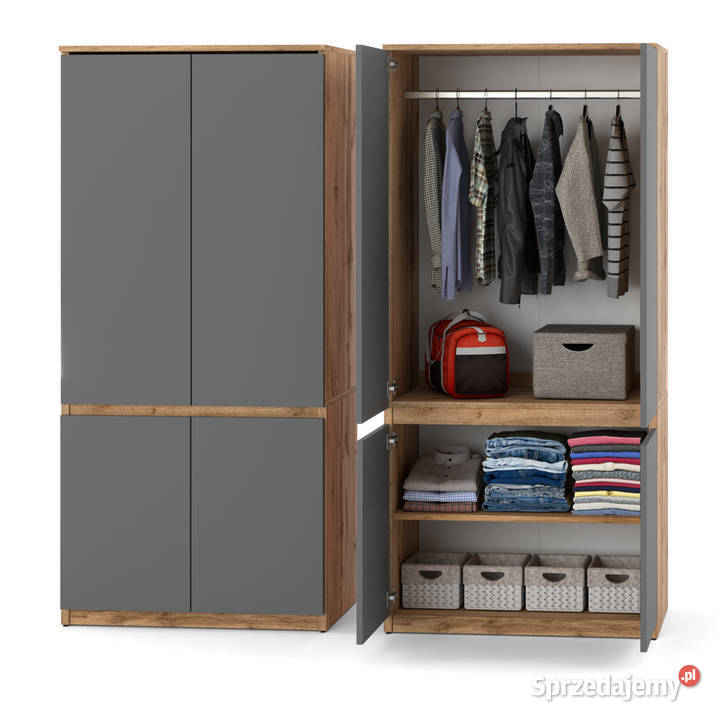 Szafa Do Przedpokoju Garderoba Z Półkami Elbląg
