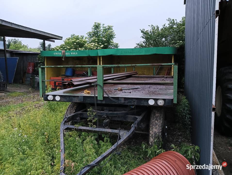 Sprzedam Przyczepy nieuszkodzony Przyczepy rolnicze Maszyny rolnicze Ojrzanów-Towarzystwo