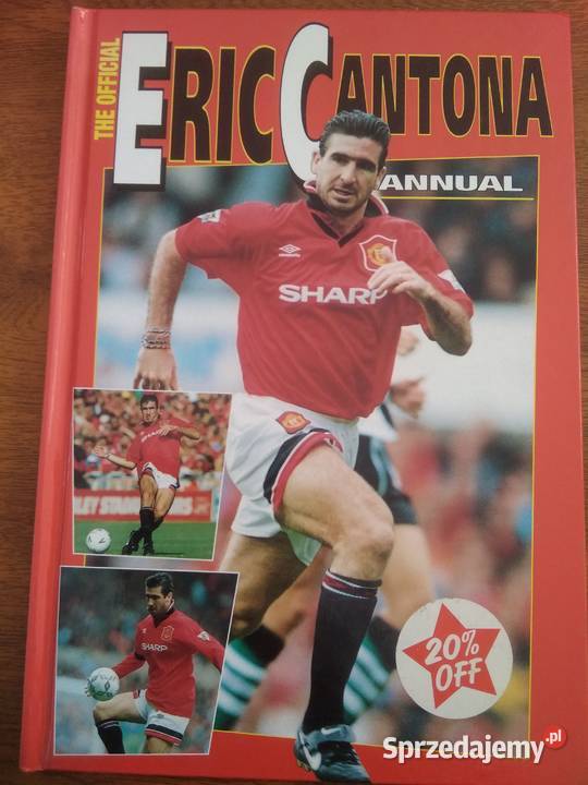 Eric Cantona Annual 19956 książka Manchester pomorskie Kwidzyn