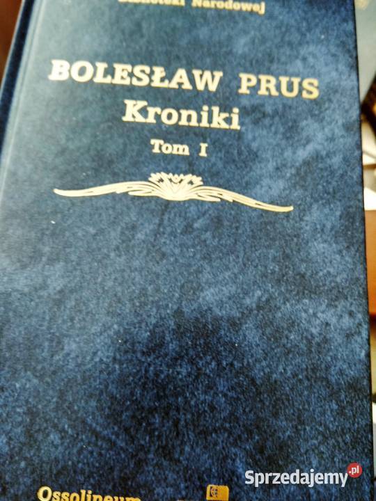Prus Kroniki książki prezenty antykwariaty