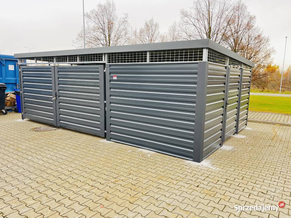 Wiata śmietnikowa na wymiar producent