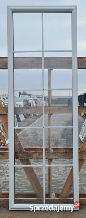 OKNA KacprzaK Witryna 80X220 FIX Używany PCV lubelskie Lublin