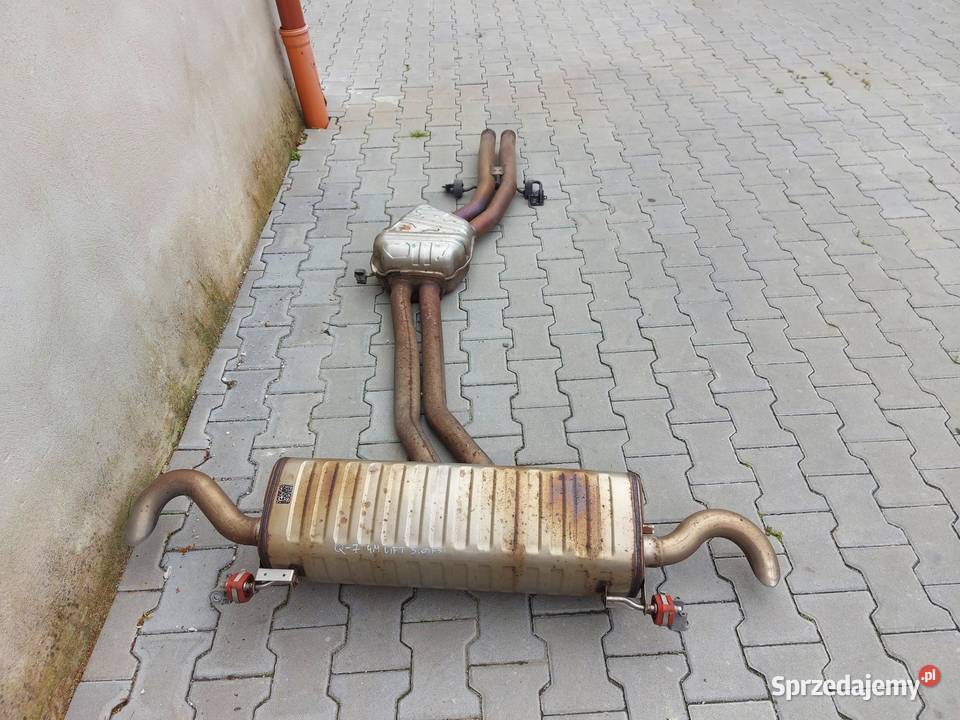 Audi Q7 II LIFT 4M0 tłumik wydech tył tylny oryg