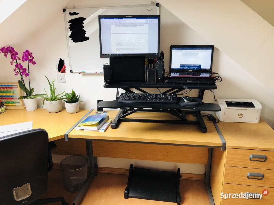 FENGE stojak na biurko laptop komputer 90cm Stoły, krzesła, biurka