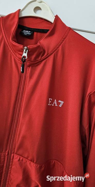 Armani XL bluza czerwona ea7 emporio bawełna mazowieckie Warszawa
