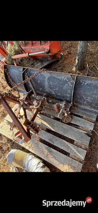 Pług przedni Stalowy Mocny nieuszkodzony łódzkie Podskarbice Szlacheckie sprzedam