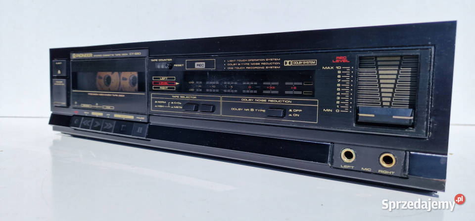 Magnetofon catette deck Pioneer CT660 CT W 660 Międzychód