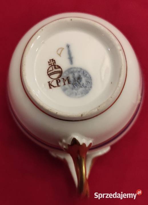 KPM BERLIN 1860
Filiżanka z talerzem deserowym Pabianice sprzedam