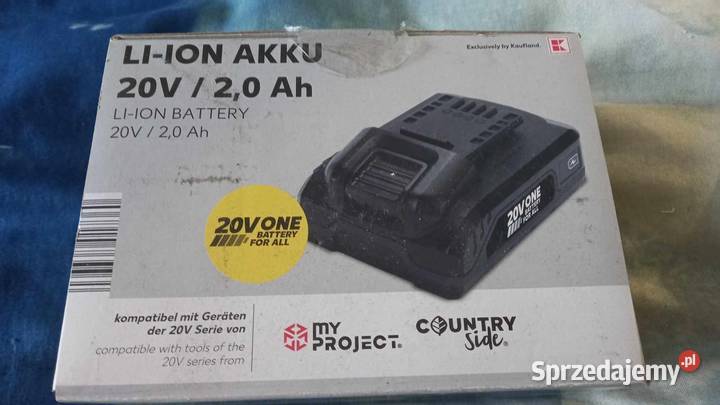 Akumulator LiIon MyProject 20 V 2 Ah Wałbrzych