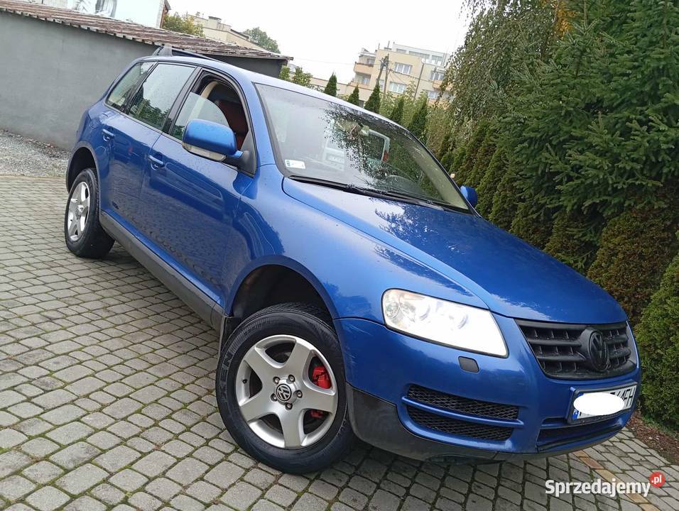 ŁADNY TOUAREG 25 TDI 4X4 MANUAL HAK ZAREJESTR Rok produkcji 2004
