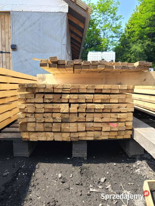 Kantówki łaty nowe 10 x 10 5 x 10 5 x 4 i 25 x 5 małopolskie Bolesław sprzedam