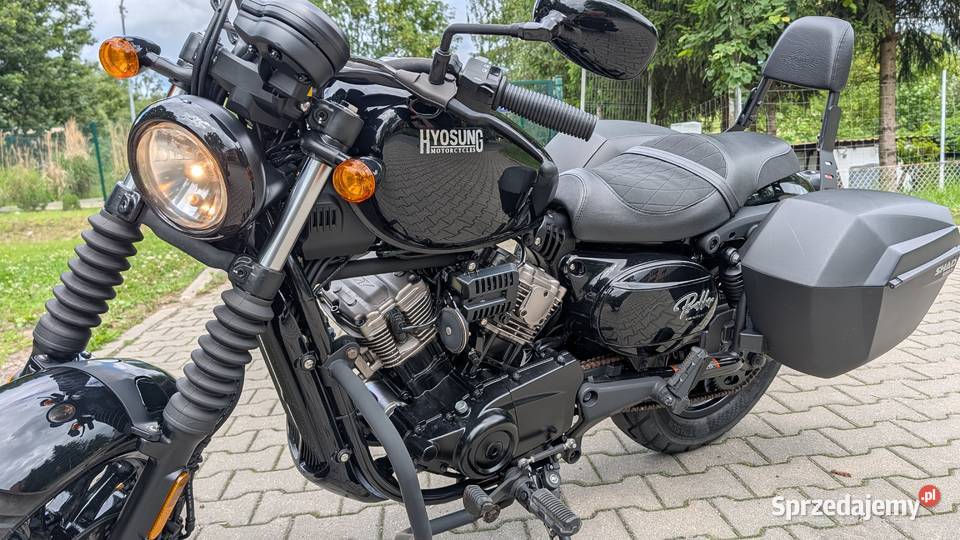 2022 Hyosung gv 125 bobber stan nowy przebieg 13 akryl wielkopolskie Wronki
