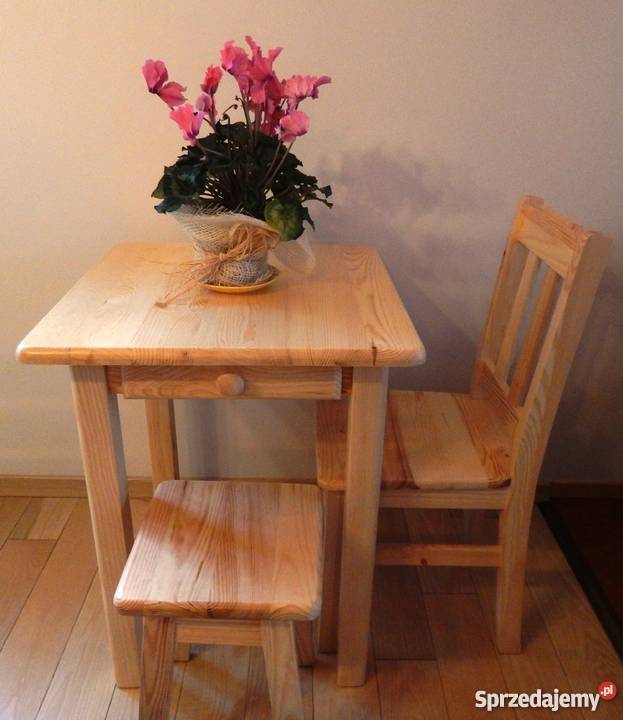 MASYWNY stół drewniany sosnowy PRODUKT NOWY NA