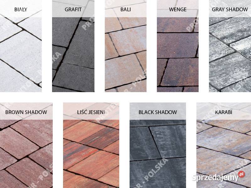 Koryntia kostka brukowa dekoracyjna betonowa