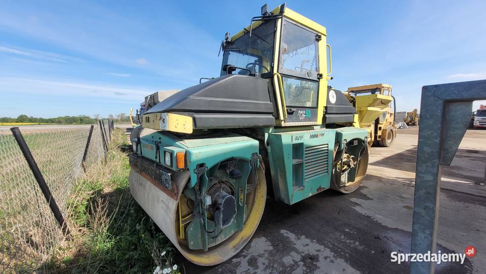 AMMANN AV95N walec drogowy stal stal z mazowieckie Kacice