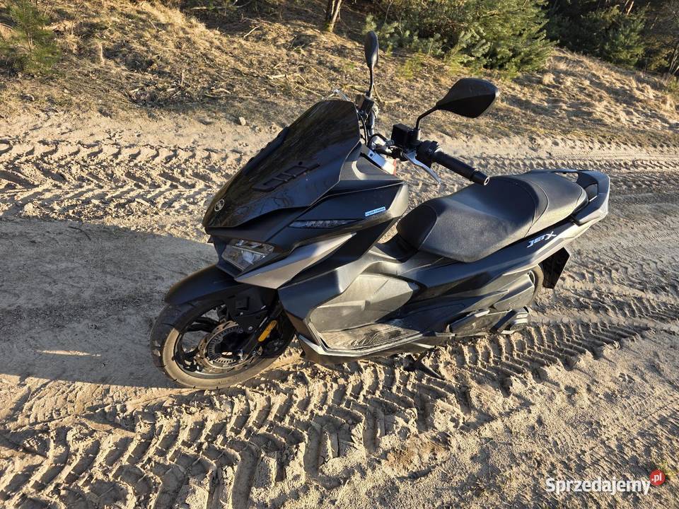 SYM Jet X 125 Skuter 12550 ABS LED benzyna łódzkie Wieruszów sprzedam