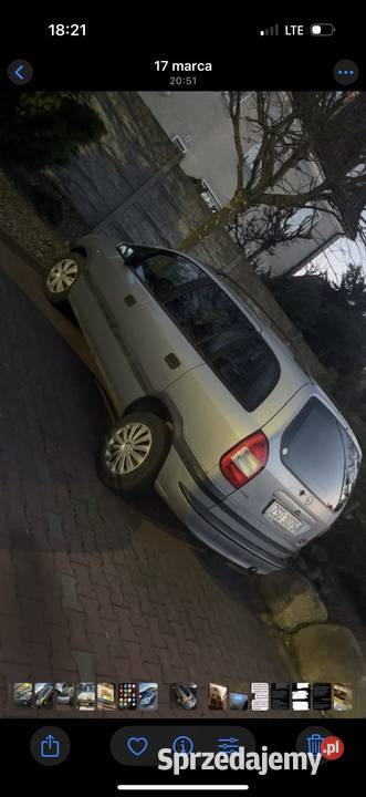 Opel zafira uszkodzony sprzedam