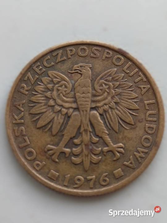Moneta 2 1976 r bez znaku mennicy Jelenia Góra