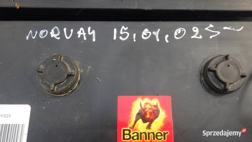 Duzy akumulator BANNER 12V 105Ah 950A 4 Sztuki podkarpackie