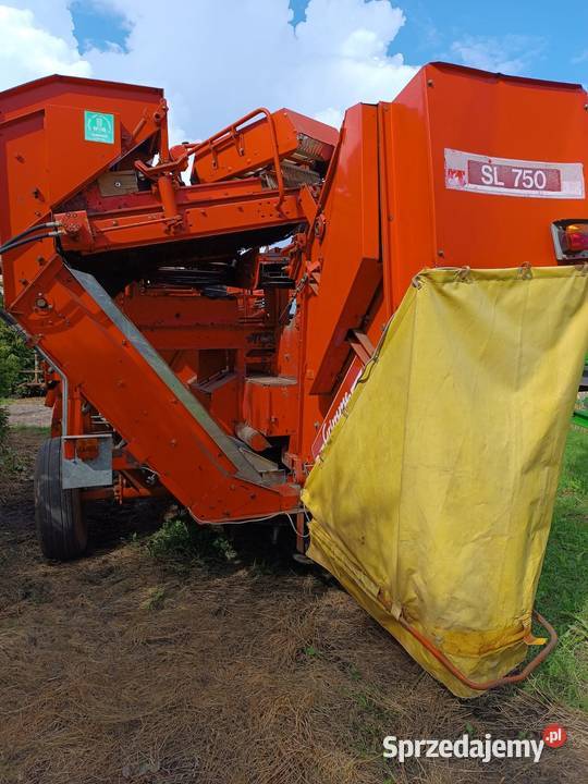 Kombajn GRIMME SL 750 nie ANNA WUHLMAUS kujawsko-pomorskie Leonowo