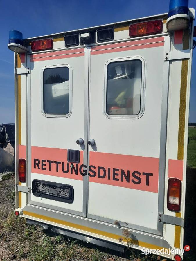 Kontener ambulans karetka dostawcze Lublin sprzedam
