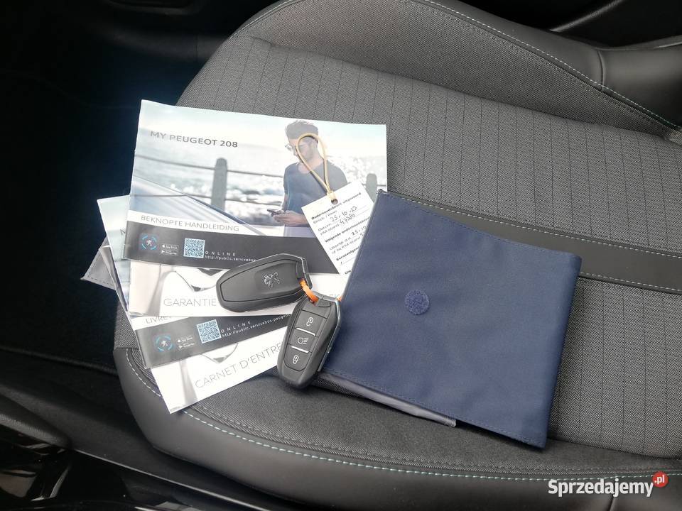 Peugeot e208 Bogata wersja zadbany kamery 360 208 208 Sompolno sprzedam