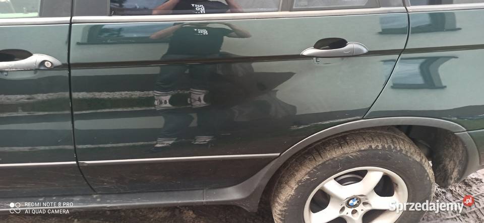 bmw x5 e53 oxfrordgruen drzwi lewe przod tył Imielin