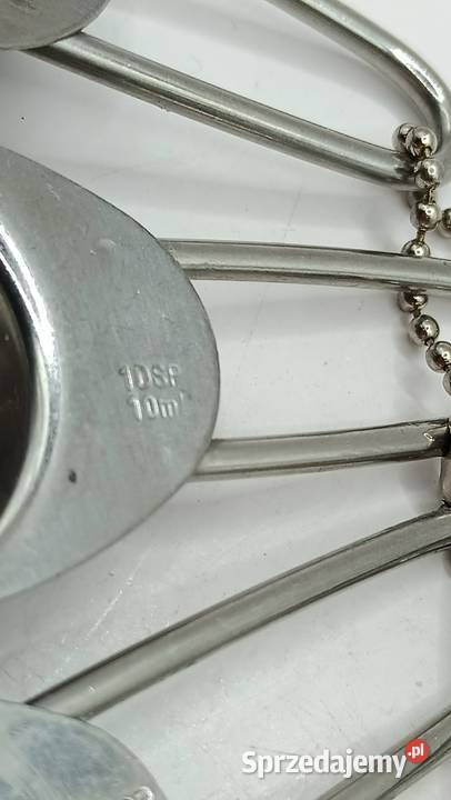 Metalowe marki łyżeczki zestaw 5 sztuk lubelskie Zamość