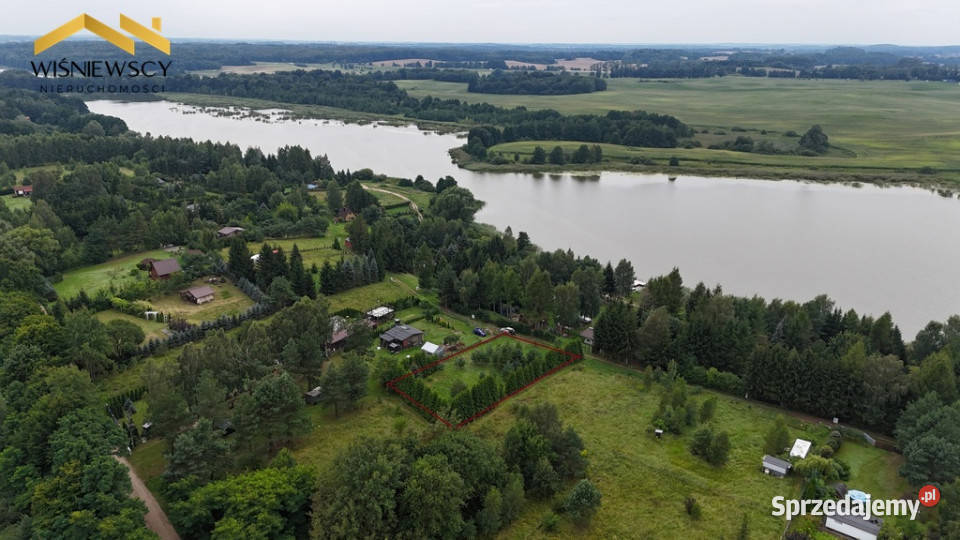 Działka letniskowa Jeziorem Sambród 1040 m
