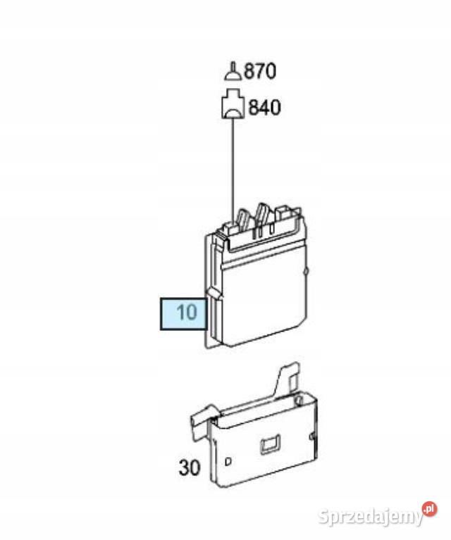 KOMPUTER STEROWNIK SILNIKA MERCEDES W211 22 CDI