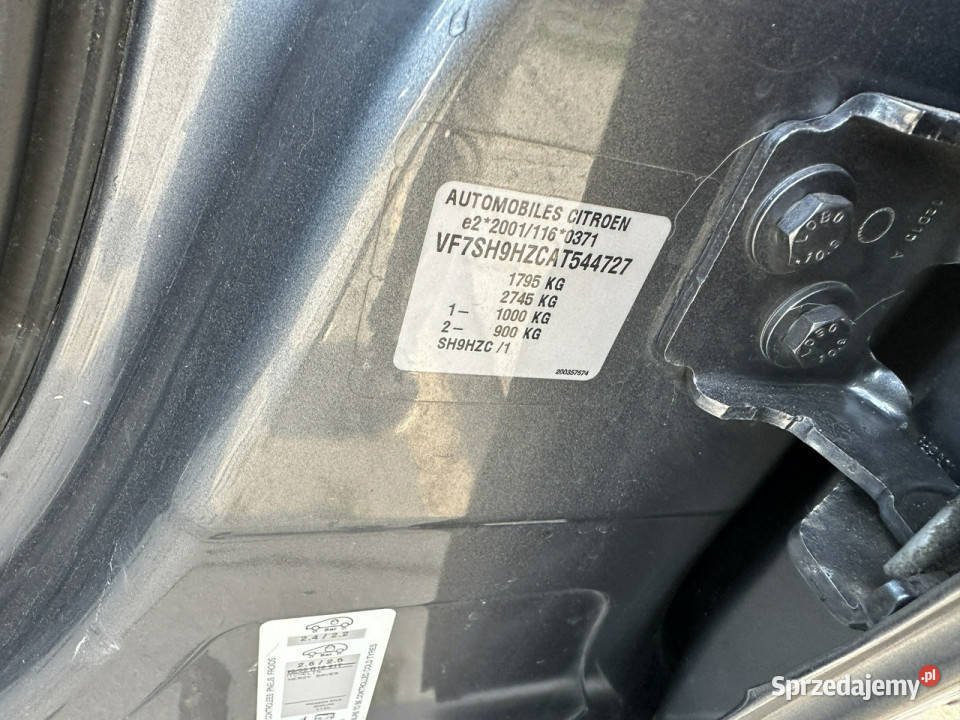 Citroen C3 Picasso Exclusive alkantara tempomat pomorskie Wejherowo