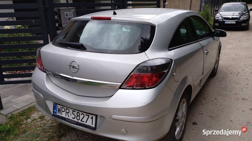 Opel Astra H GTC 14 90 166 000 polski salon brak elektrochrom. lusterka boczne mazowieckie Warszawa