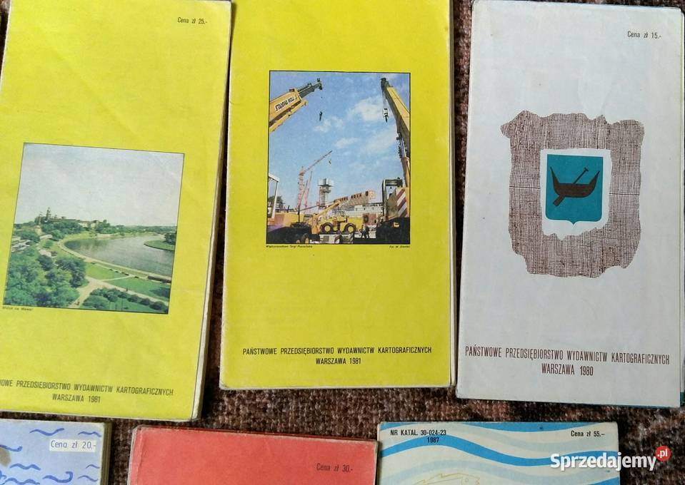 stare plany miast Gdańsk Kraków Poznań Łódź Pozostałe