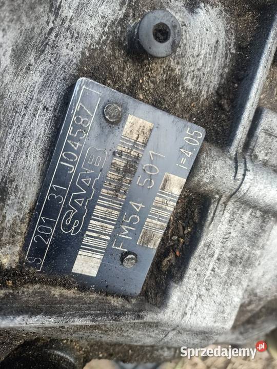 Skrzynia biegów Saab 900 20 benzyna FM54501 Szczecin