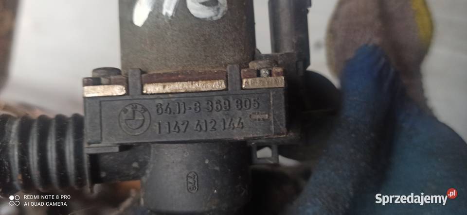 bmw e46 m54 m52 m43 elektrozawór Imielin