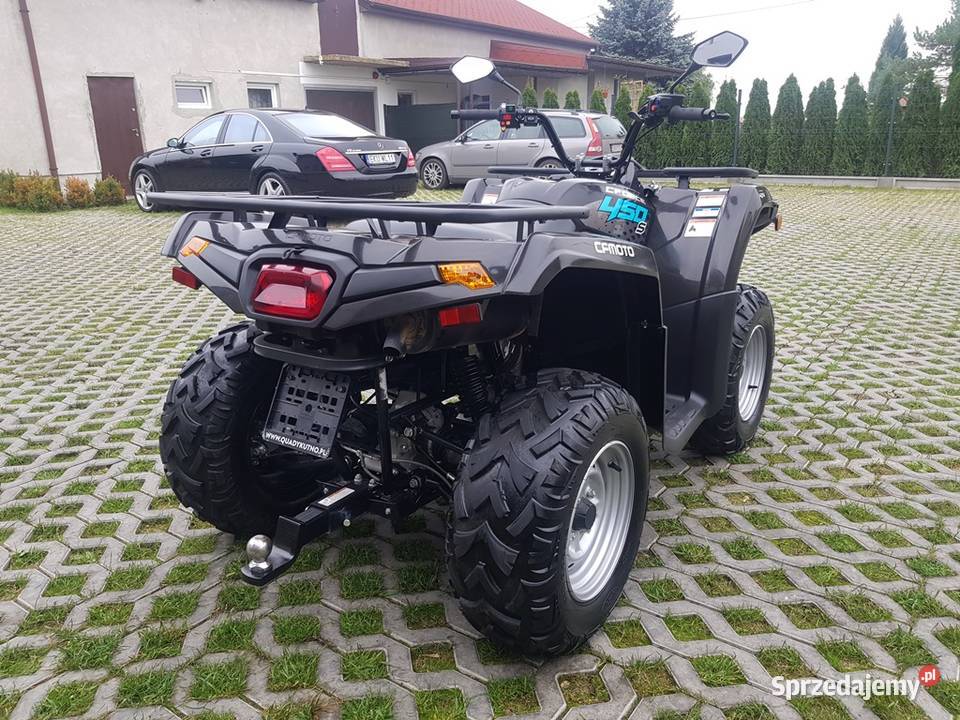 CF MOTO 450S EPS CFORCE 4x4 SERWIS NOWY DOSTĘPNY 500km łódzkie Kutno sprzedam