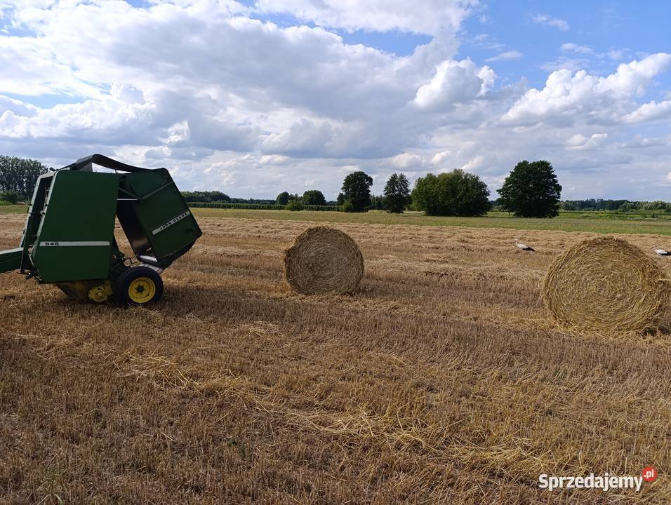 Prasa John Deere 545 mazowieckie Sobienie-Jeziory
