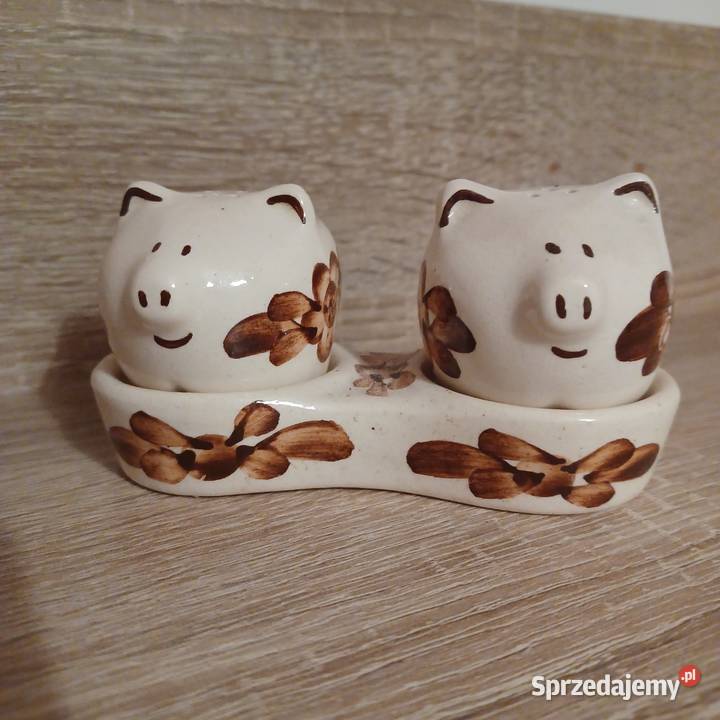 Zestaw przypraw sol i pieprz porcelana z dolnośląskie Wrocław