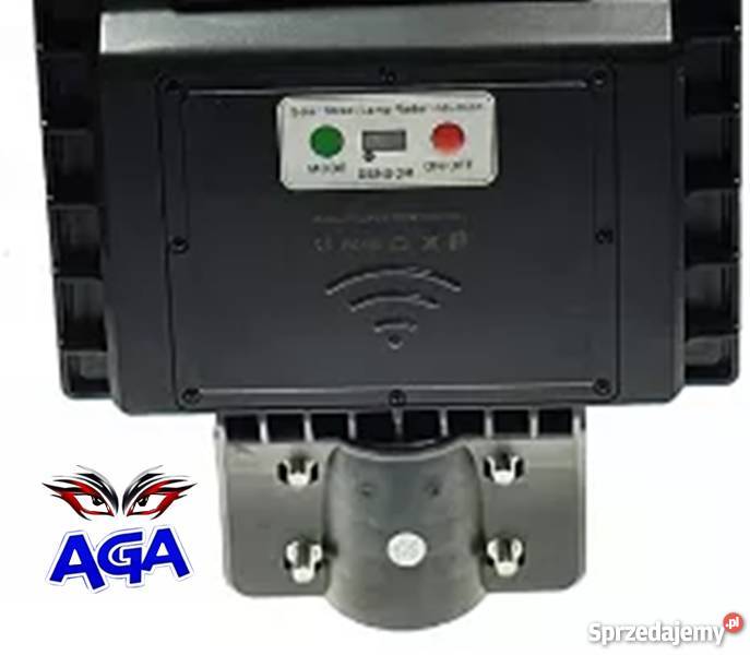 Lampa Uliczna Solar 90W 240LED Solarna Pilot Częstochowa