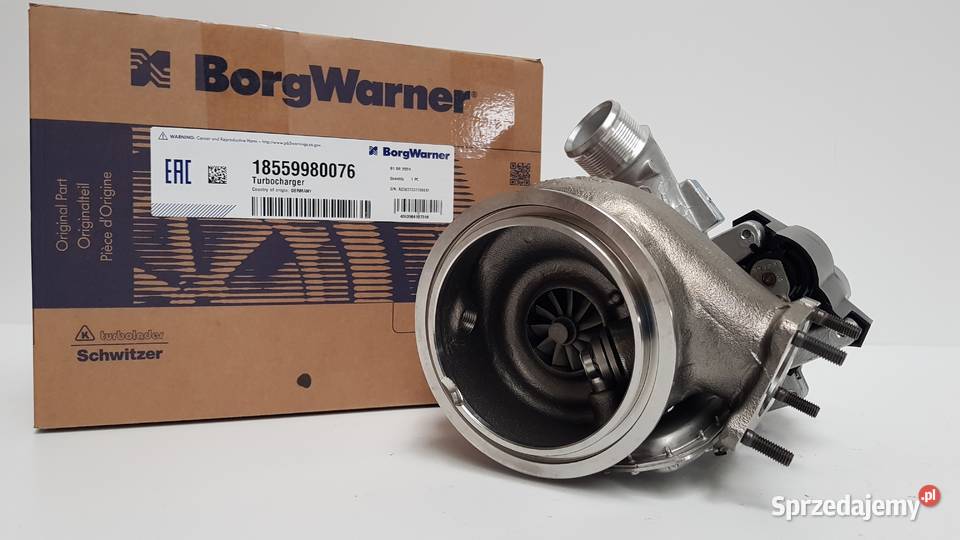 Nowa turbosprężarka BorgWarner KKK 18559980076 osobowe mazowieckie Siedlce