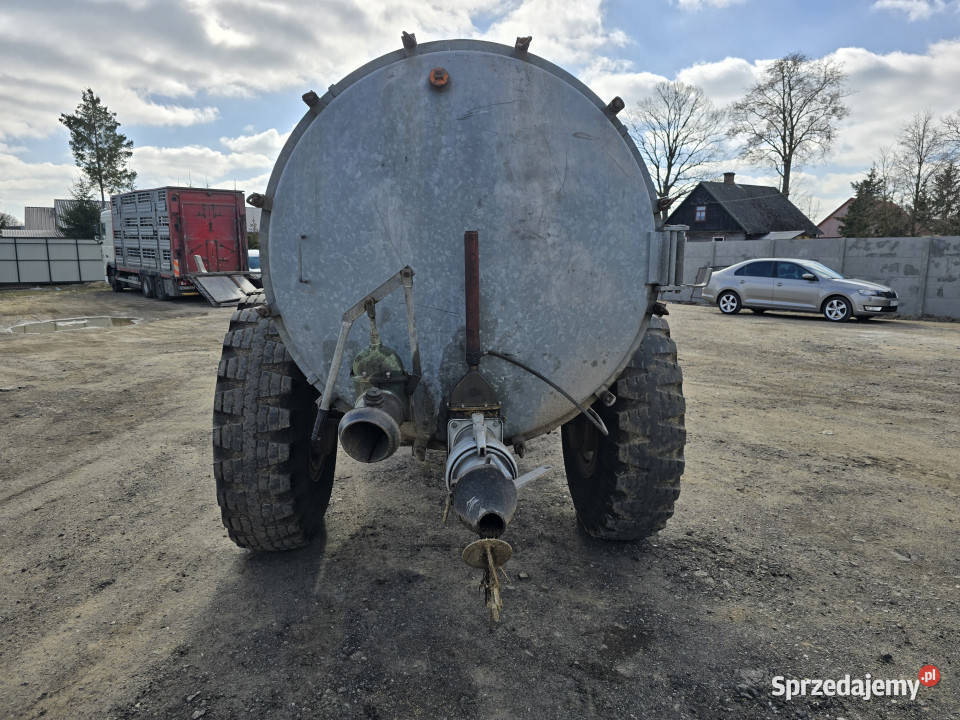 Wóz asenizacyjny IPSAM 6000 L otwierana mazowieckie Dzbądzek