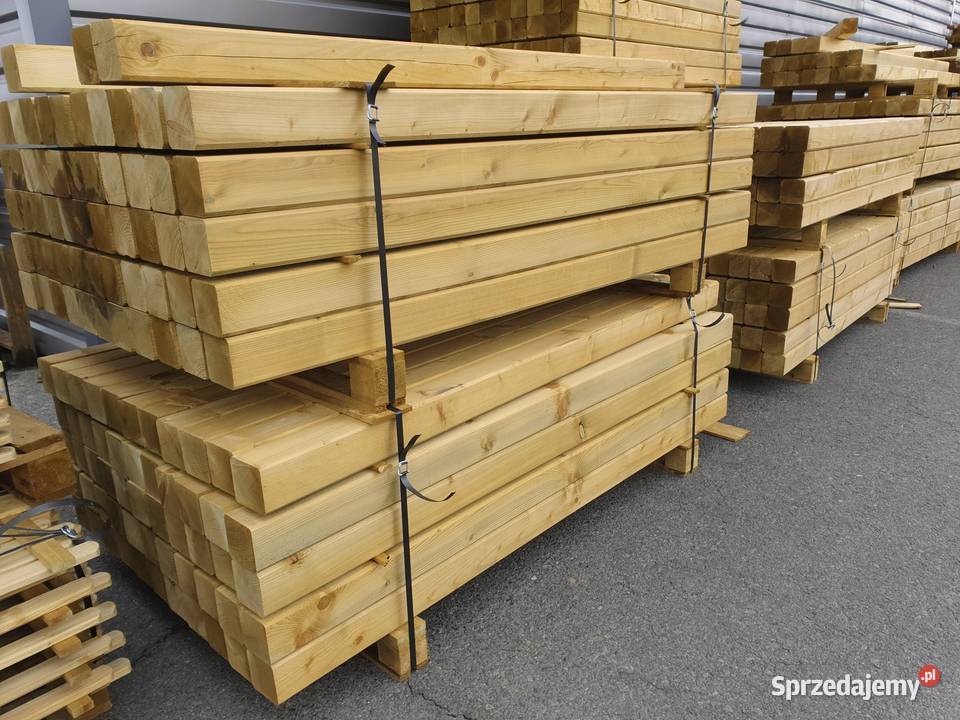 Kantówka świerkowa impregnowana 7x7 i 9x9 dolnośląskie Piechowice