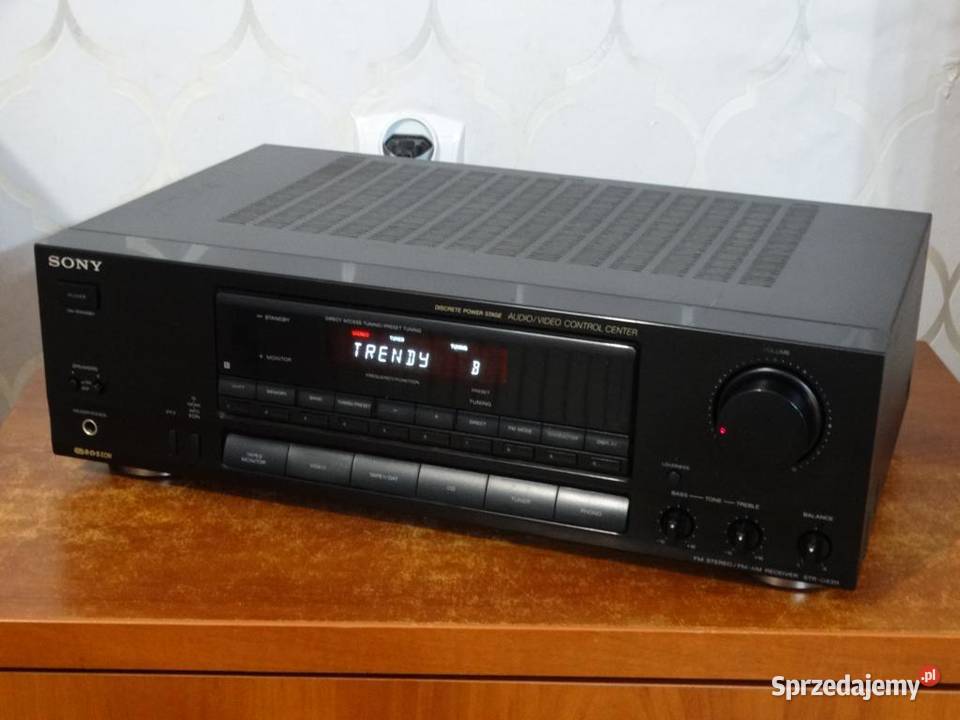 Amplituner Sony STR-GX311 RDS mocny i sprawny.WYSYŁKA. Jasło ...