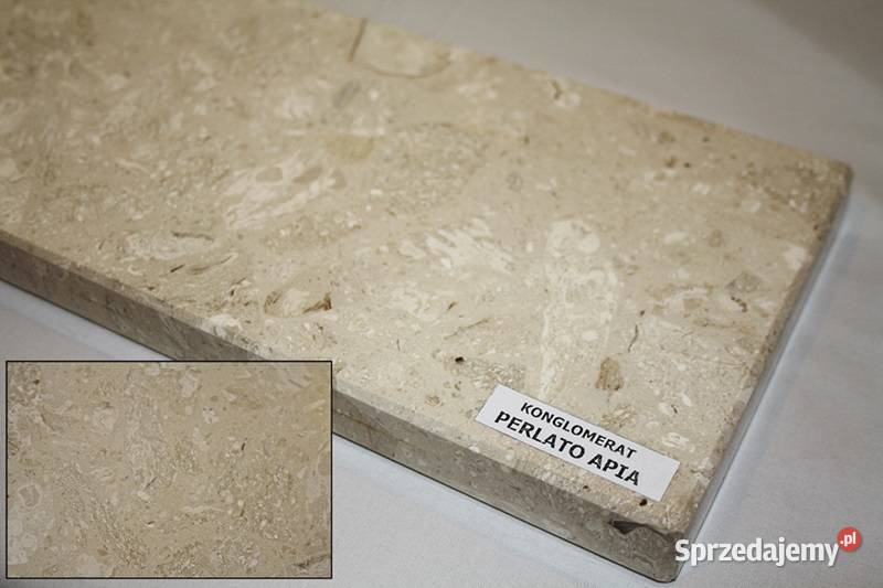 Parapety wewnętrzne konglomerat aglomarmur Gaszowice
