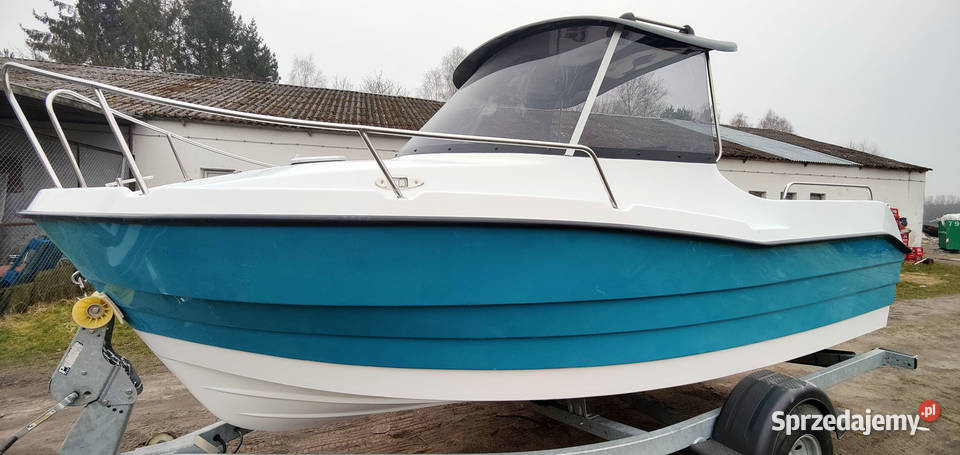 ŁÓDZ MOTOROWA Z KABINĄ 540 Pilothouse 6 Osób dolnośląskie
